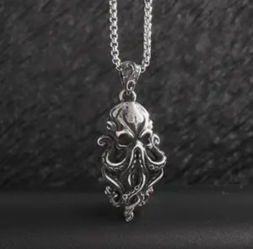 Cthulhu Kette | Silber