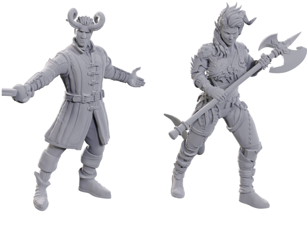 D&D Nolzur's Marvelous Miniatures: Special Edition Baldur's Gate 3 — Wyll & Karlach - EN