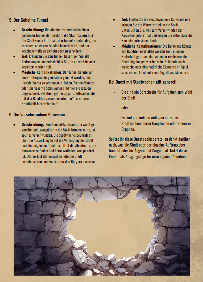 Stadtwachen Guide | Quest