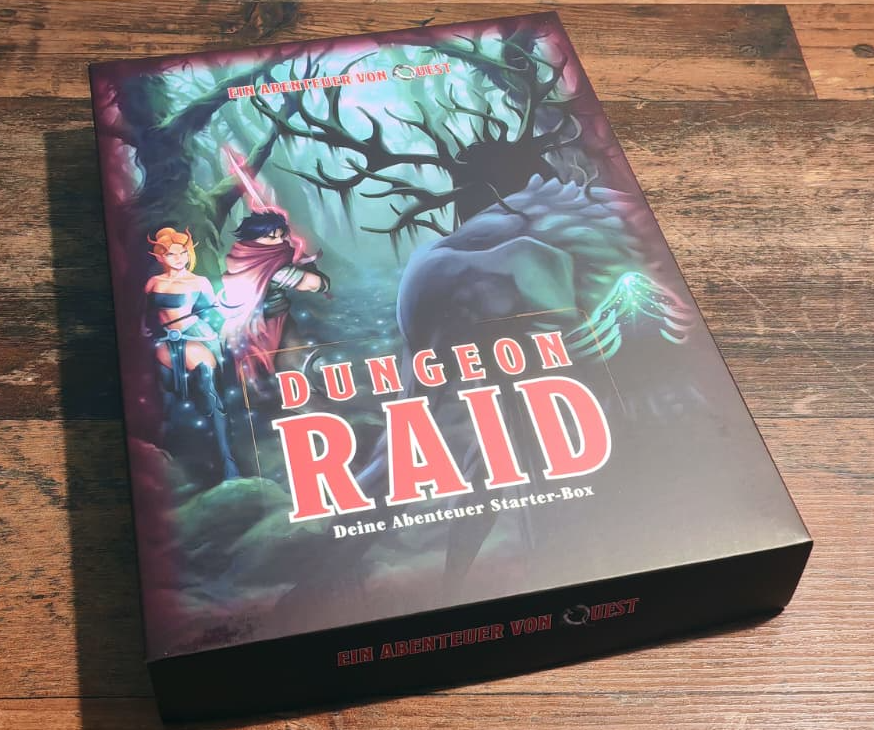 QUEST STARTERBOX "DUNGEON RAID" | Pen&Paper 5E für Anfänger