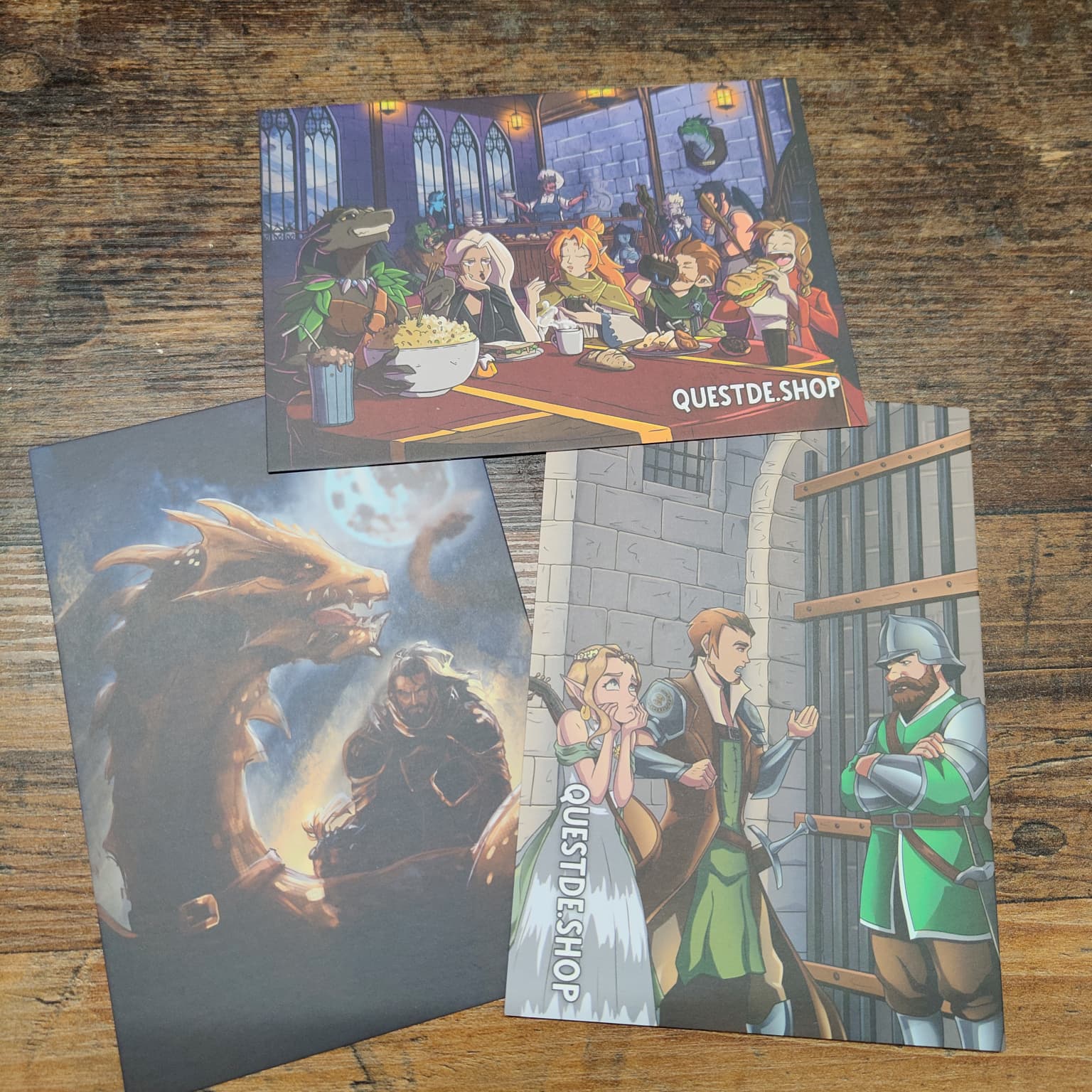 Postkarte Quest | verschiedene Motive