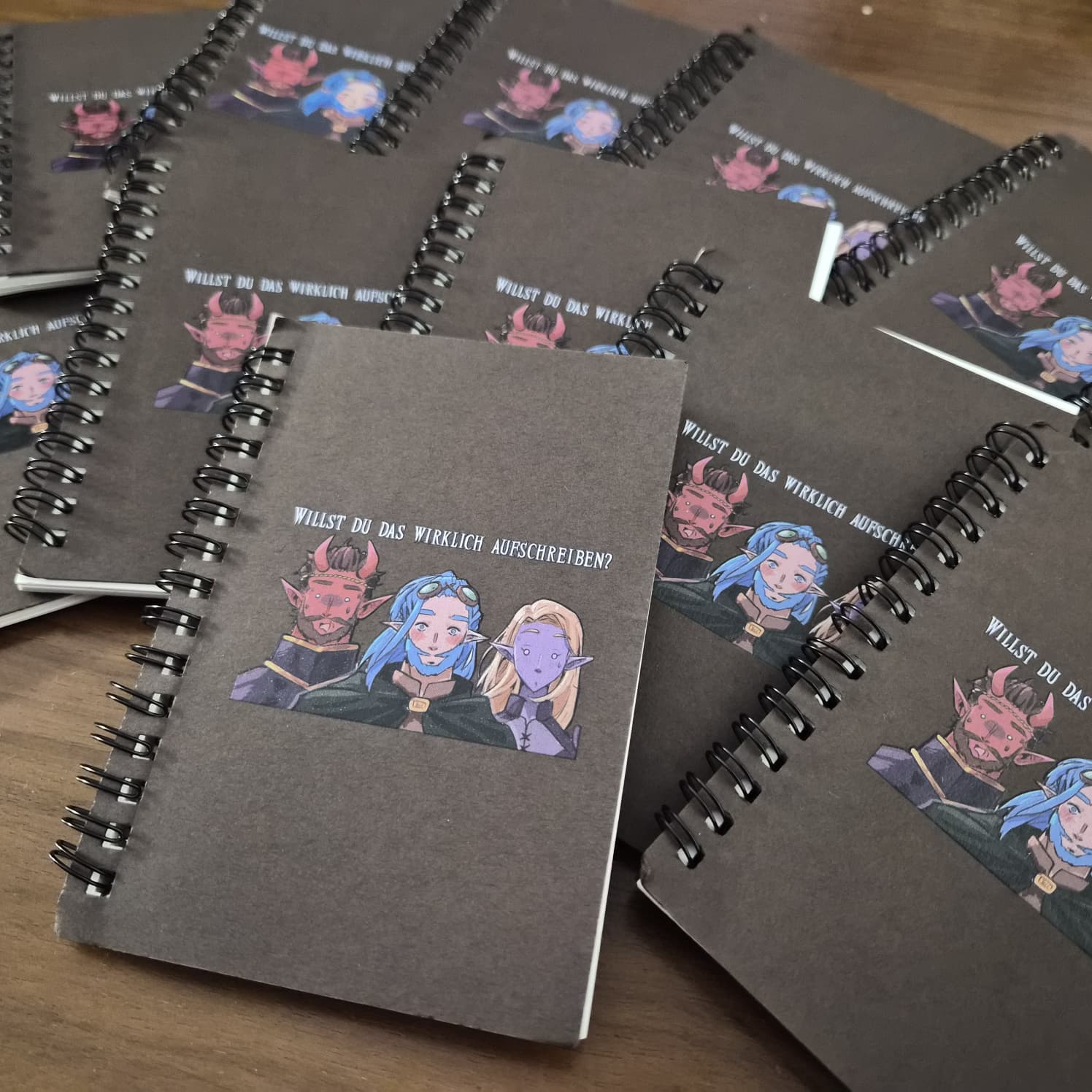 Willst du das wirklich aufschreiben? Quest | Notizbuch Notebook Din A6