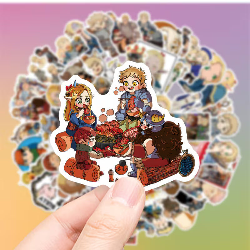 55x Delicious in Dungeon Vinylsticker | Pen&Paper Merchandise Sticker
