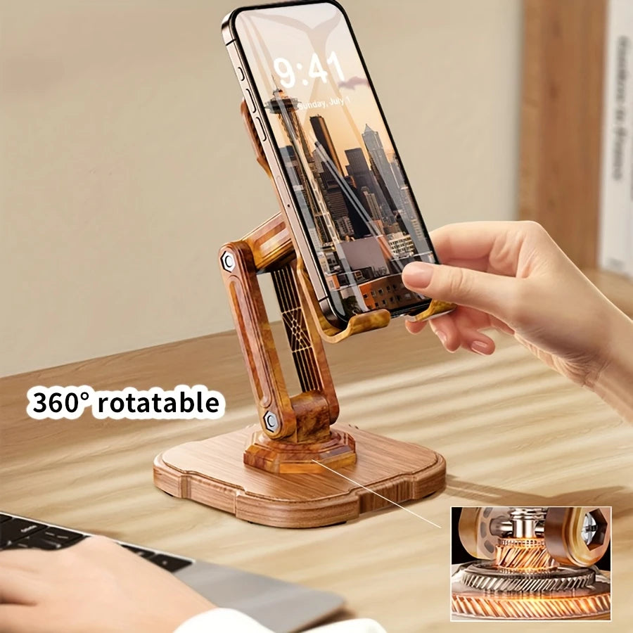 Vintage Handy & Tablethalter | 360 Grad Drehbar