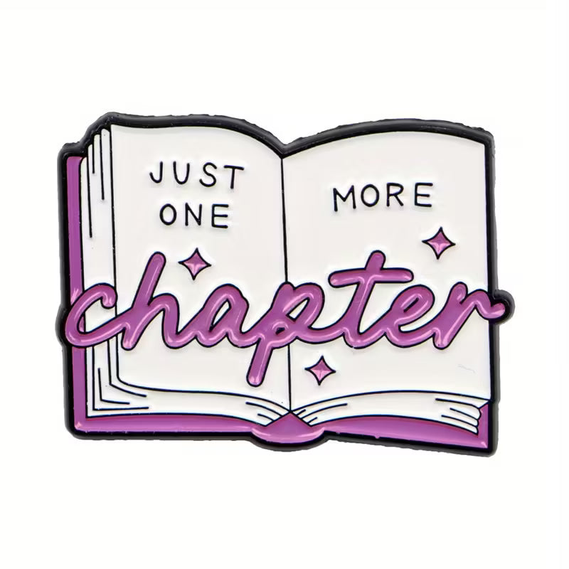 Just one more Chapter Bücher | Anstecker