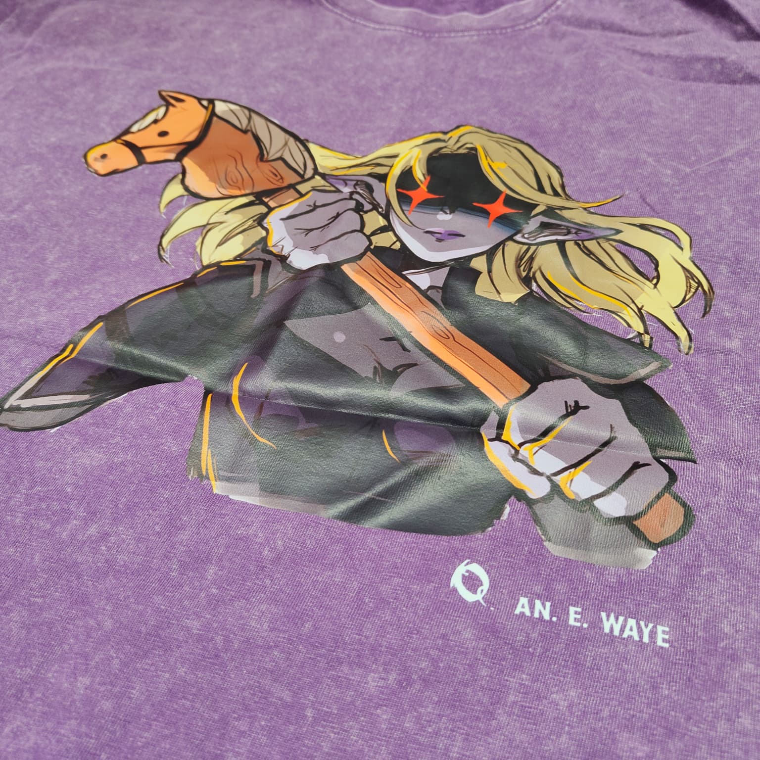 An. E. Waye Shirt - Dunkelelfen Imperium Arcanum Quest TShirt