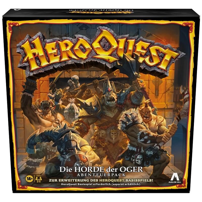 Avalon Hill HeroQuest Die Horde der Oger Abenteuerpack - DE