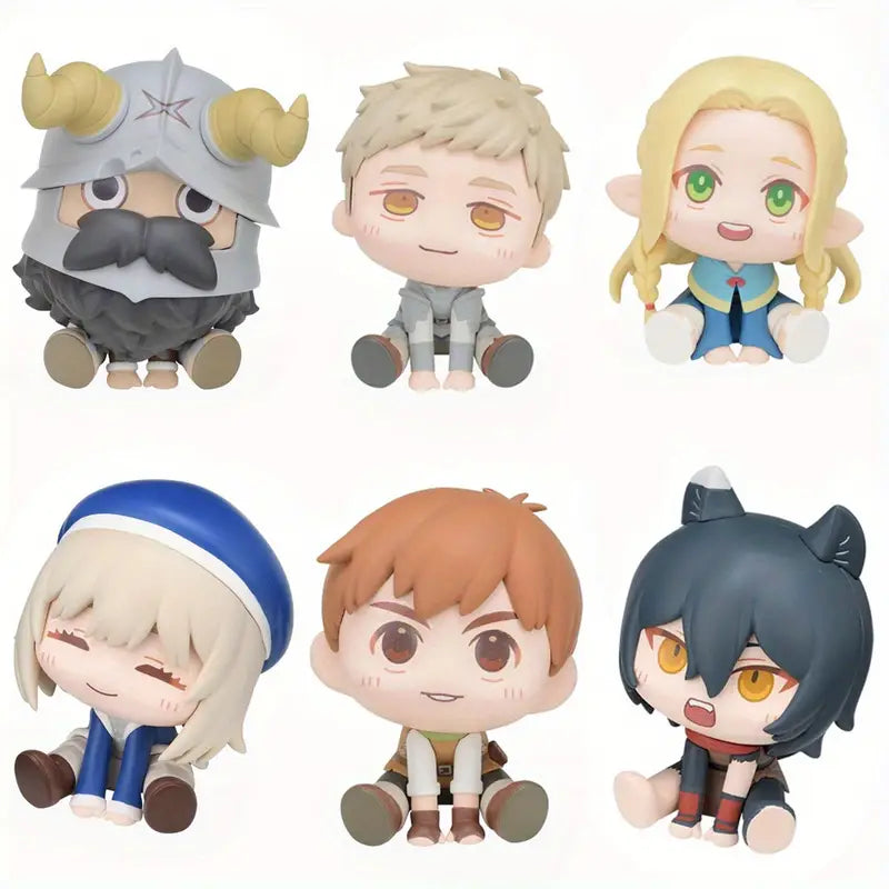 6er Set Delicious in Dungeon | Chibi Figuren