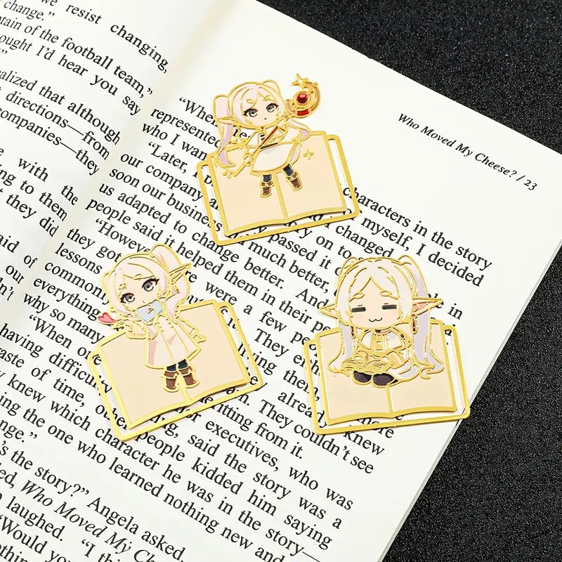 Frieren Lesezeichen | Anime Bücherklammer | verschied. Designs