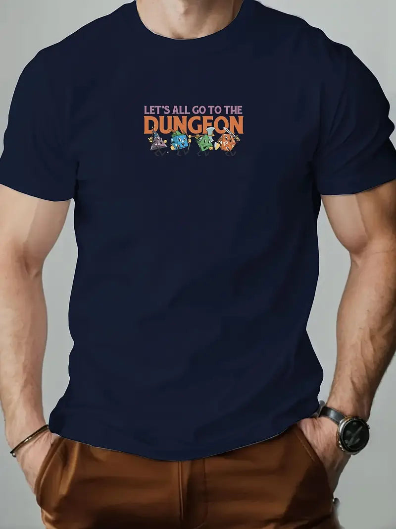 "Let´s go to the Dungeon" - Fantasy T-Shirt