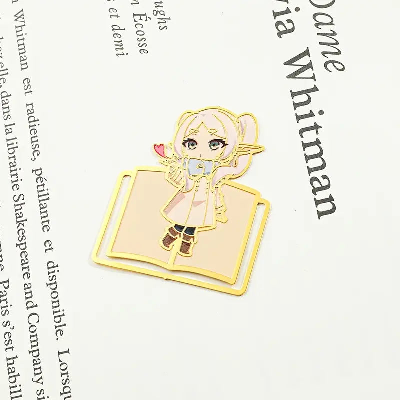 Frieren Lesezeichen | Anime Bücherklammer | verschied. Designs