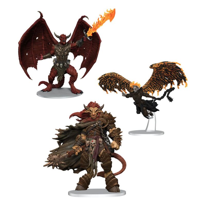D&D Icons of the Realms: Archdevils - Bael, Bel and Zariel