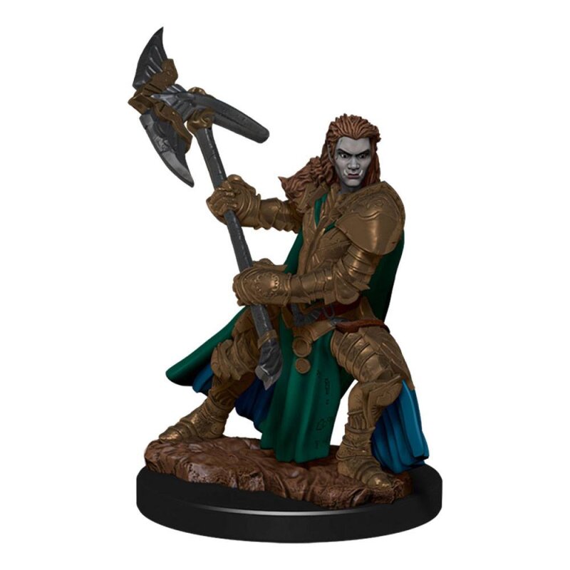 D&D Icons of the Realms: Premium Painted Figure - Half-Orc Fighter Female