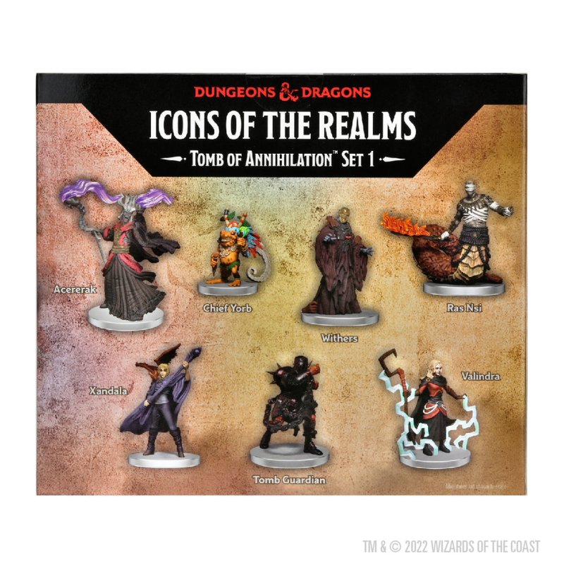 D&D Icons of the Realms: Tomb of Annihilation – Box 1 - EN