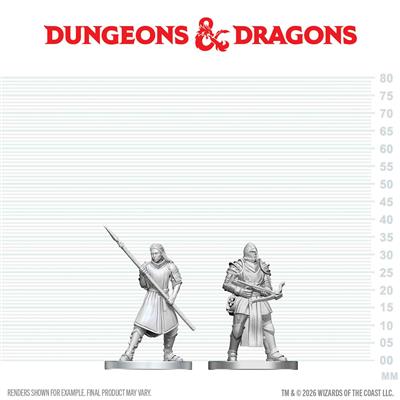 D&D Nolzur's Marvelous Miniatures: Town Guards - EN