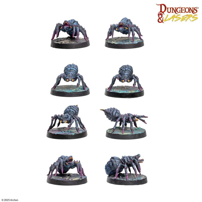 Dungeons & Lasers - Cave Spiders - EN
