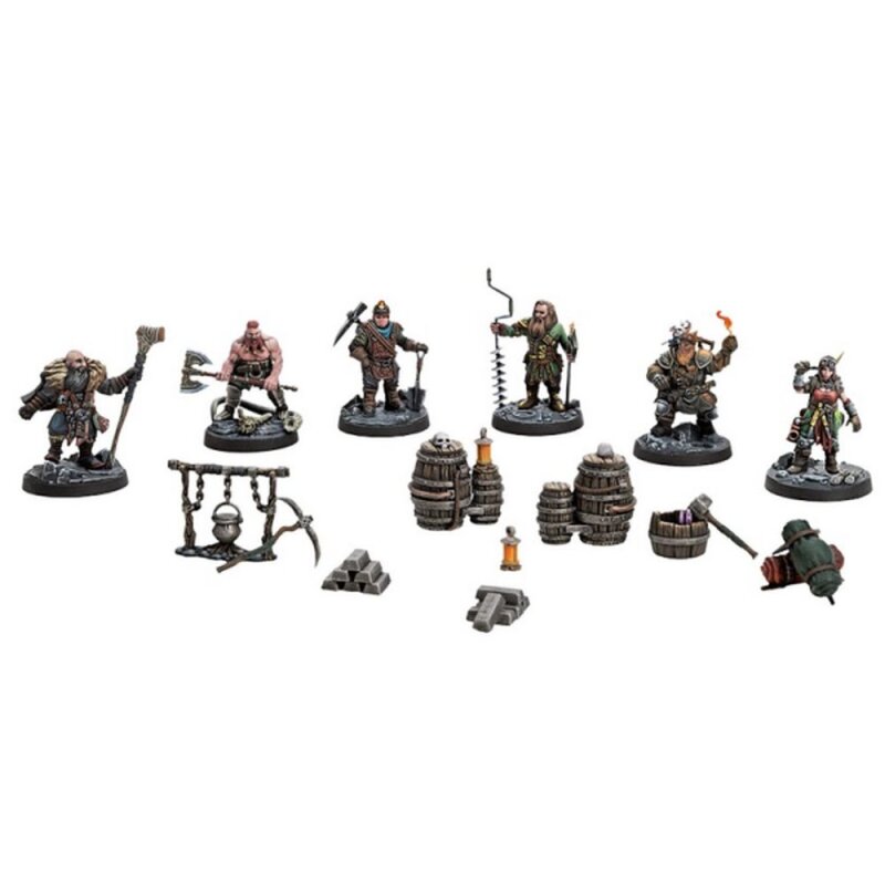 Dungeons & Lasers - Dwarven Miners - EN