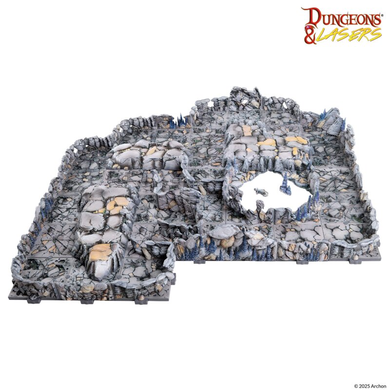 Dungeons & Lasers - Rocky Caves: Pre-Painted - EN