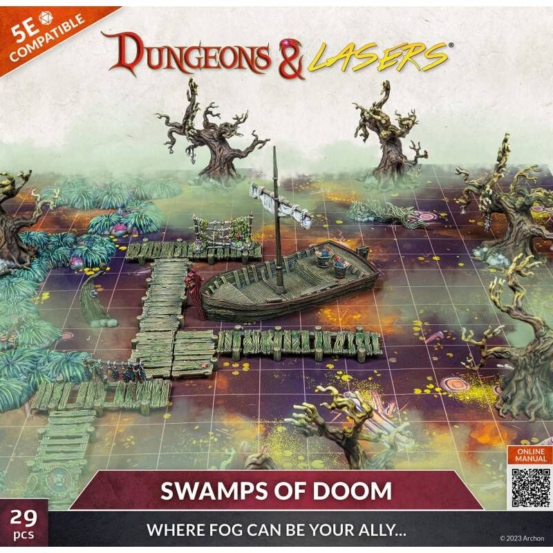 Dungeons & Lasers - Swamps Of Doom - EN