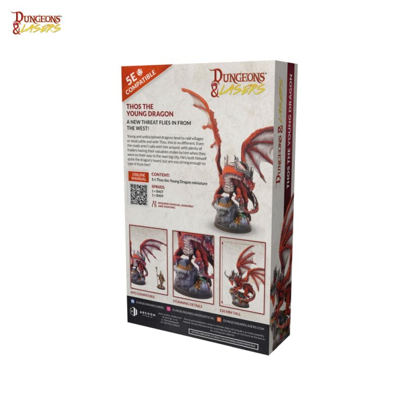 Dungeons & Lasers - Thos the Young Dragon - EN