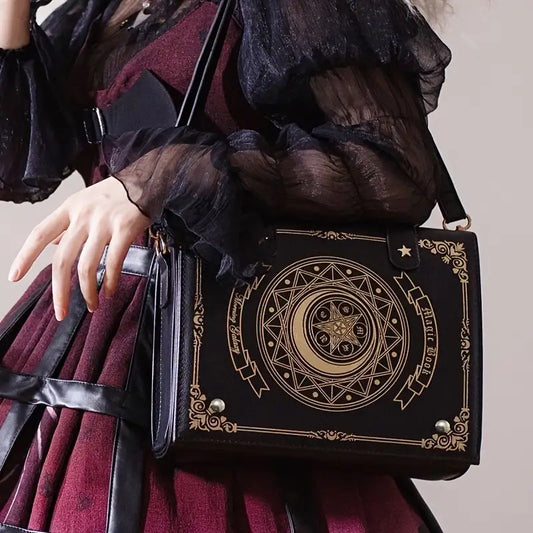 Magiebuch Tasche | Magic Book Umhängetasche