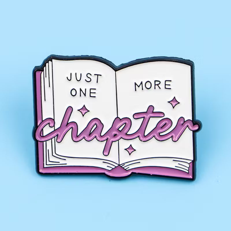 Just one more Chapter Bücher | Anstecker