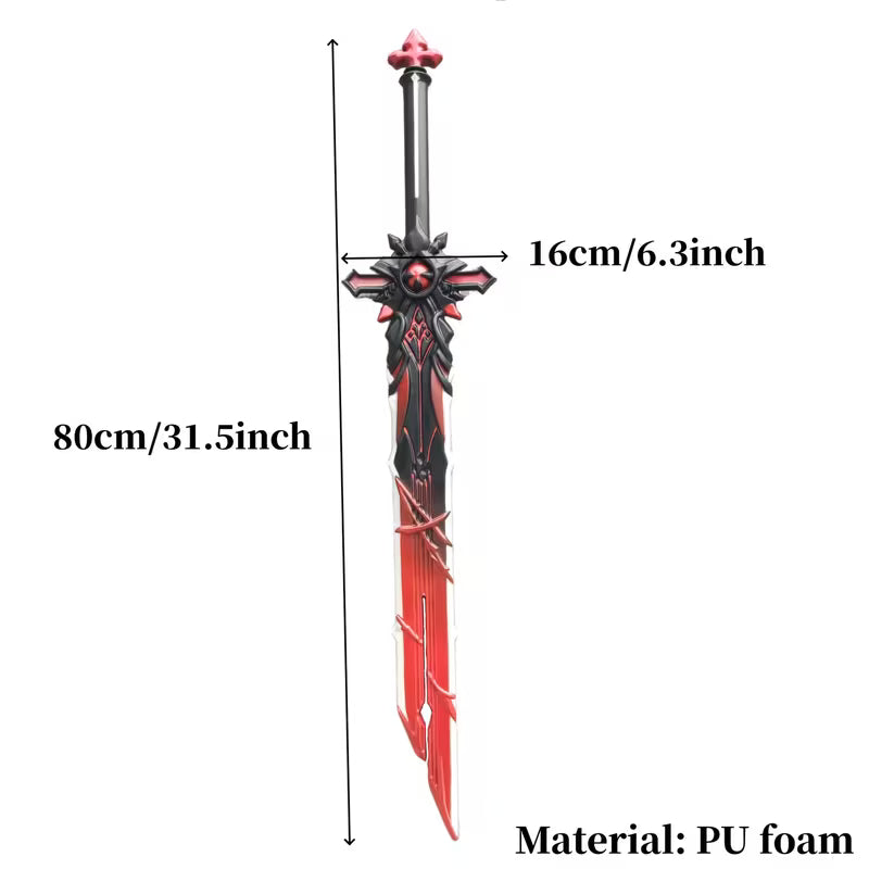 Diluc Wolf Claymore Schwert | Larp Schaumstoff