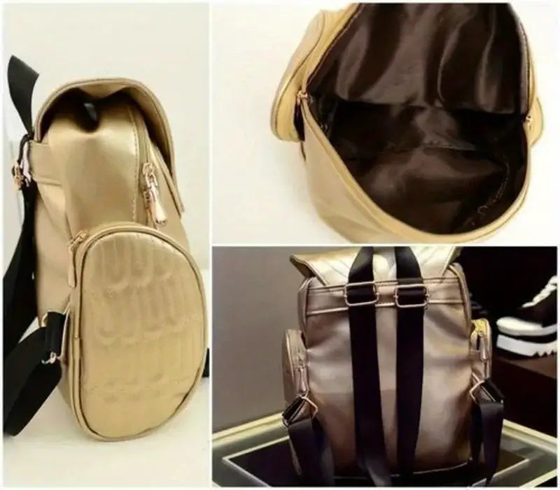Eulen Rucksack | Gold