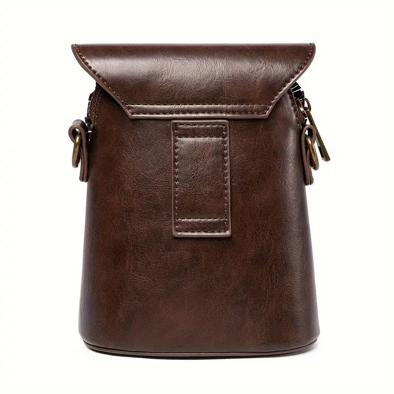 Eulen Umhängetasche | Tasche Braun