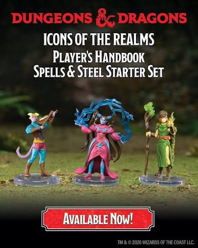 D&D Icons of the Realms: Player's Handbook - Spells & Steel Starter Set - EN