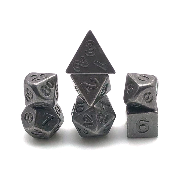 Mini Metallwürfelset | 7-teilig DnD