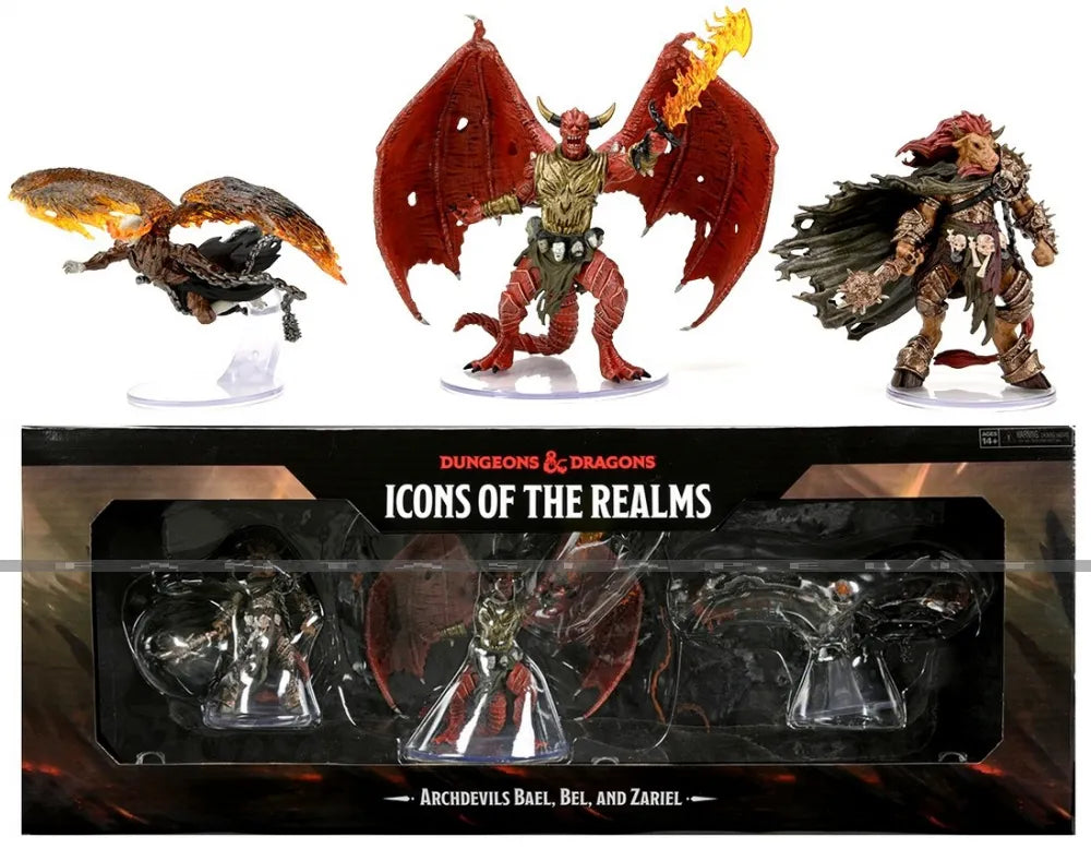 D&D Icons of the Realms: Archdevils - Bael, Bel and Zariel