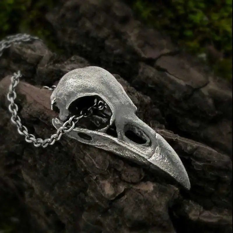 Rabenkopf Amulett | Halskette