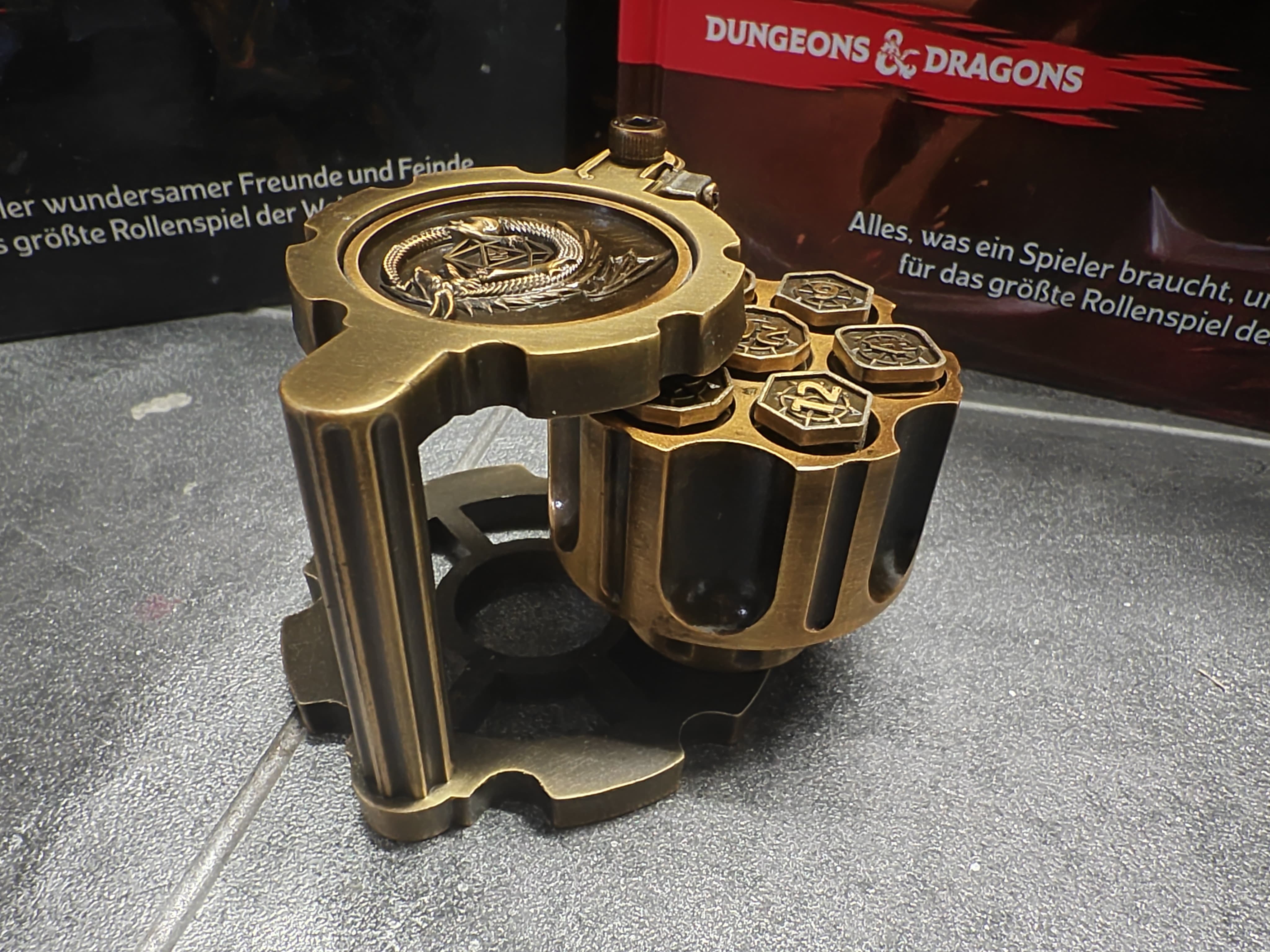 Revolverheld Gunslinger Trommelset | 7 teiliges Würfelset | Metall