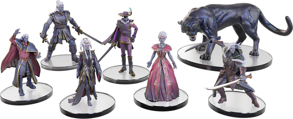 D&D The Legend of Drizzt 35th Anniversary - Family & Foes Boxed Set
