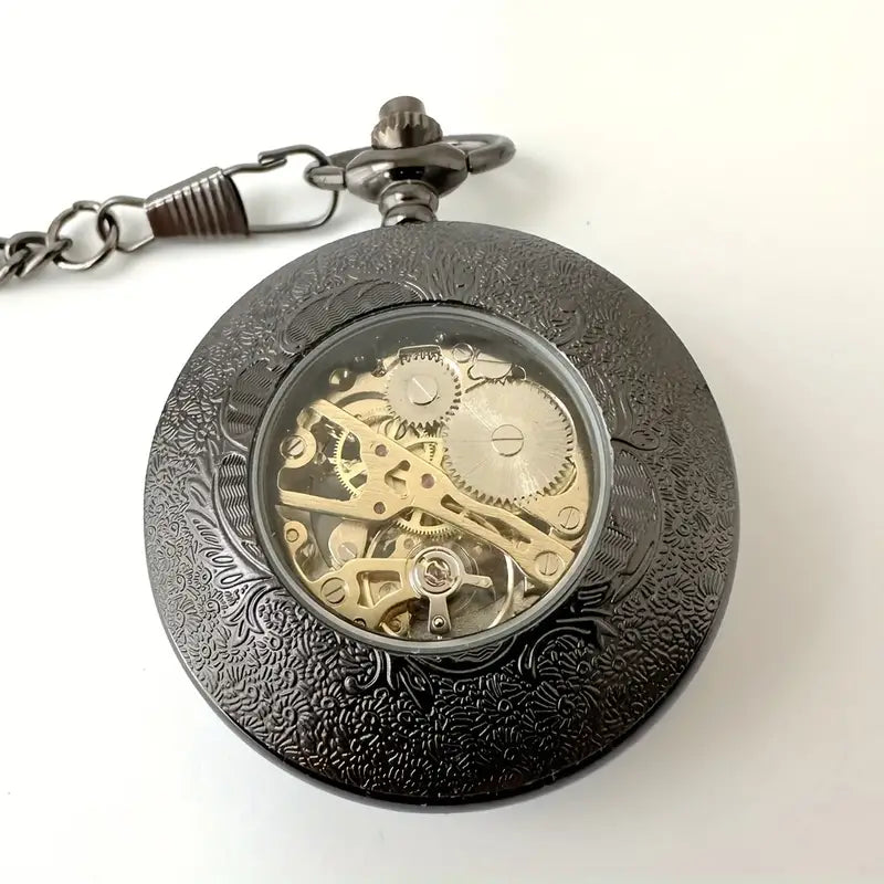 Retro Taschenuhr | Mechanisch zum Aufziehen