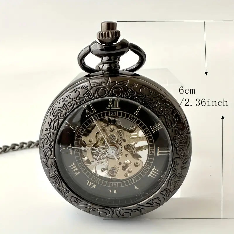 Retro Taschenuhr | Mechanisch zum Aufziehen