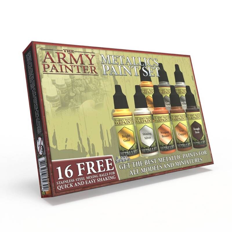 THE ARMY PAINTER - METALLICS PAINT SET