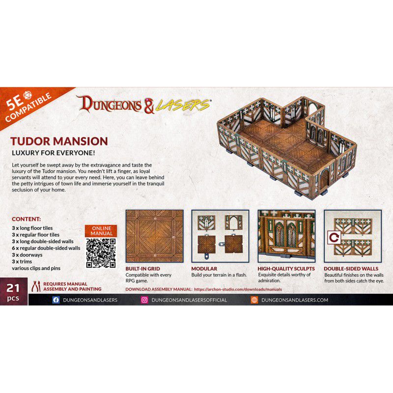 Dungeons & Lasers - Tudor Mansion - EN