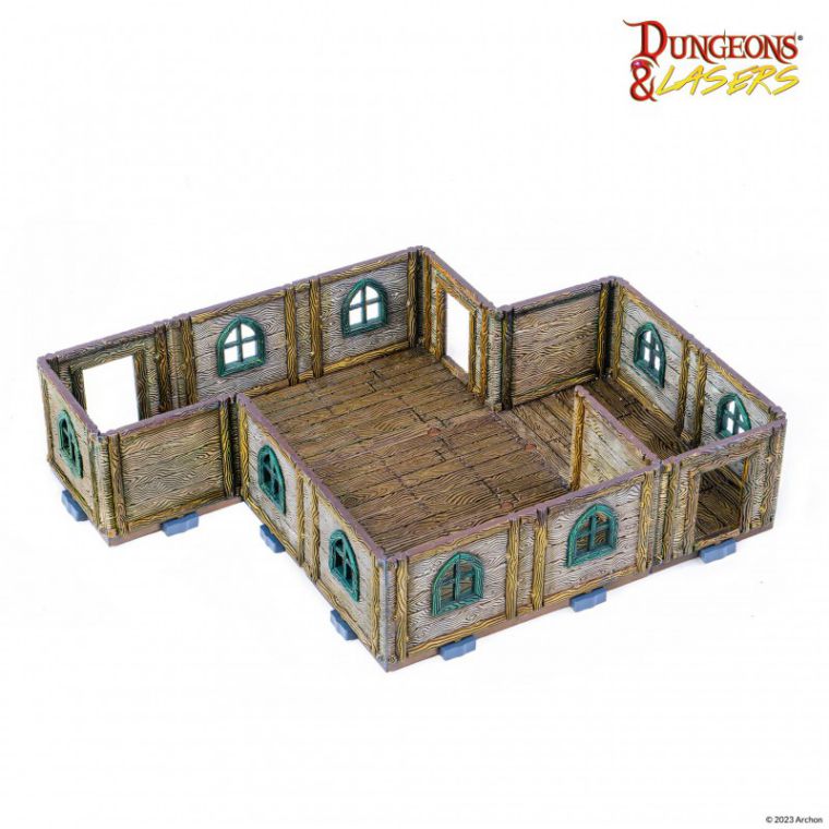 DUNGEONS & LASERS - WOODEN COTTAGE - EN